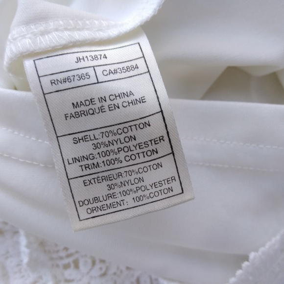 JACK by BB Dakota, lace shorts romper, size L - Picture 2 of 4